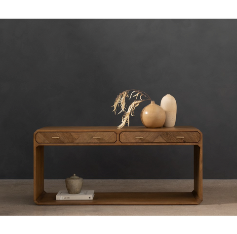 Caspian Console Table - Natural Ash