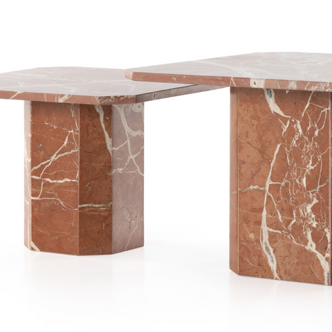 Edina Coffee Table- Rusty Marble