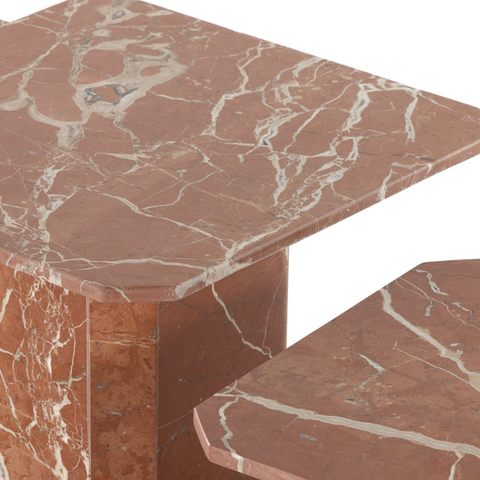 Edina Coffee Table- Rusty Marble