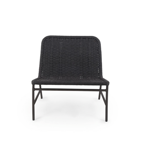 Bruno Outdoor Chair - Dark Grey Rope