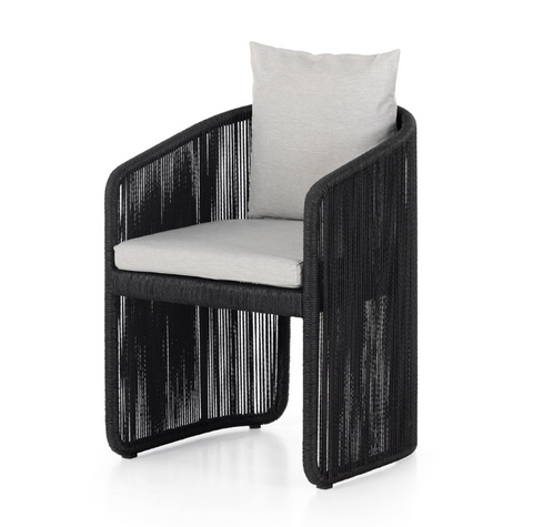 Minka Outdoor Dining Chair - Stone Grey