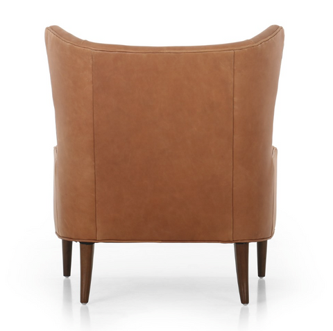 Marlow Wing Chair- Palermo Cognac