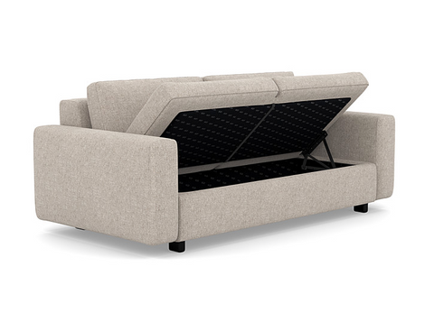 Reva Storage Loveseat - Fabric