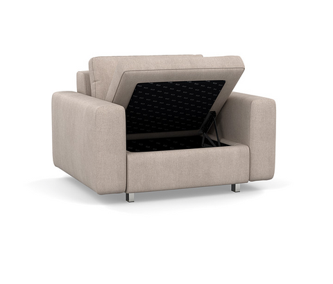 Reva Storage Chair - Fabric