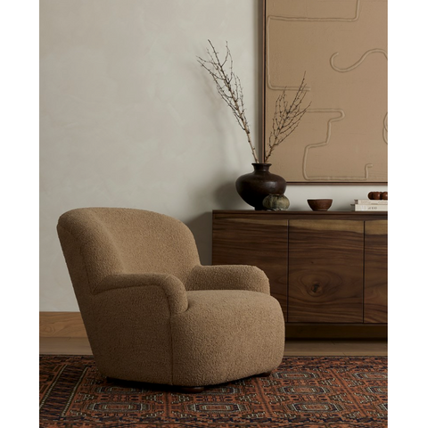 Kadon Chair - Sheepskin Camel