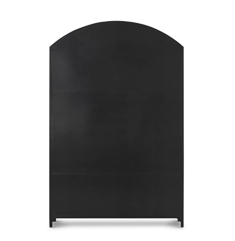 Belmont Wide Metal Cabinet - Black