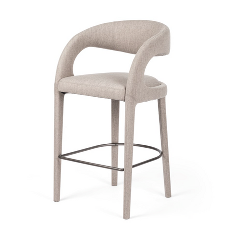 Hawkins Bar Stool - Savile Flannel