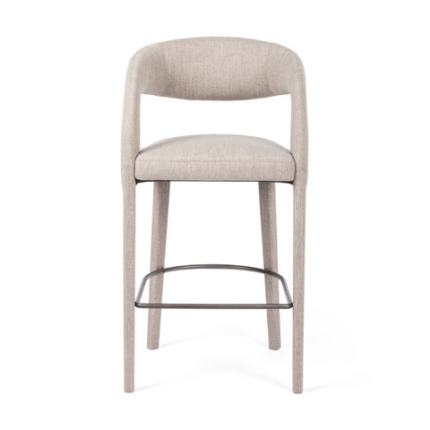 Hawkins Bar Stool - Savile Flannel
