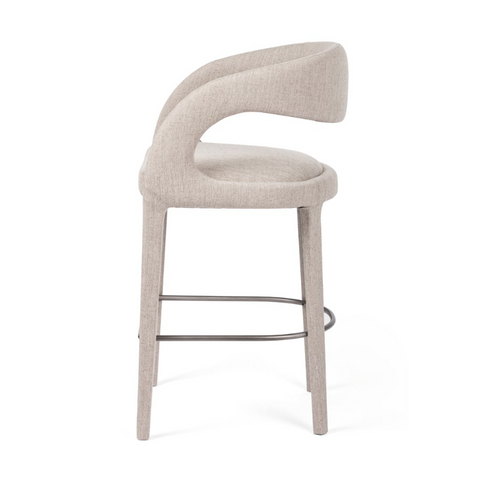 Hawkins Bar Stool - Savile Flannel