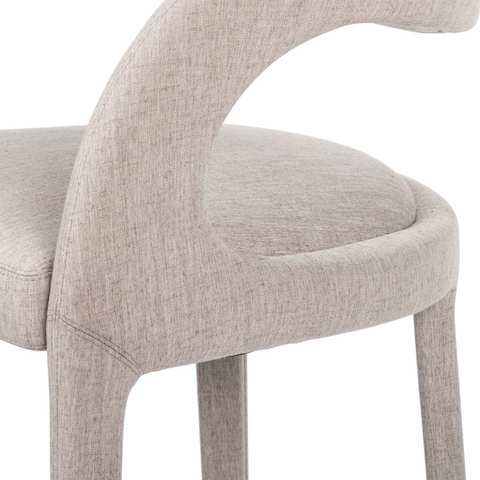 Hawkins Bar Stool - Savile Flannel