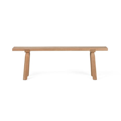 Lahana Accent Bench - Natural Elm