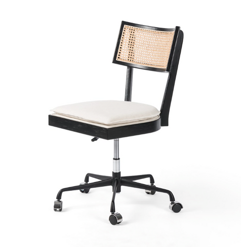 Britt Desk Chair- Brushed Ebony