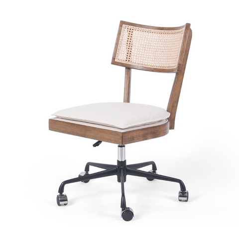 Britt Desk Chair- Distressed Sable Beech