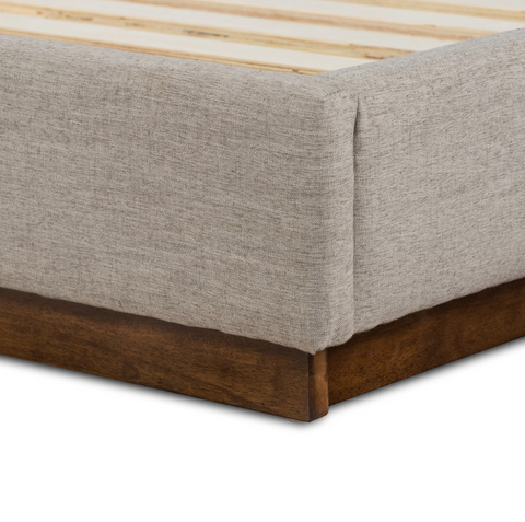 Montgomery Bed - King- Saville Flannel