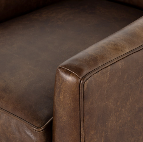 Quinton Swivel Chair - Arvada Cigar