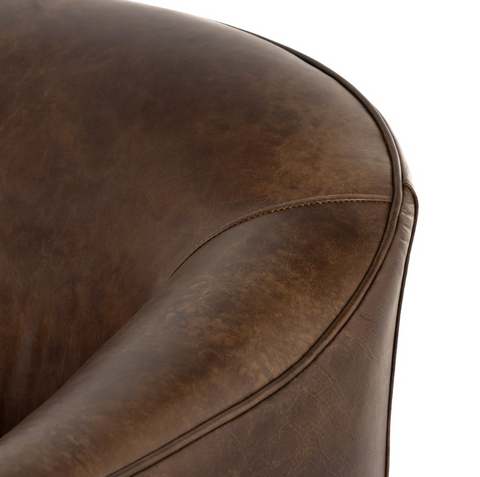 Quinton Swivel Chair - Arvada Cigar