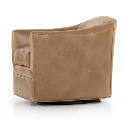 Quinton Swivel Chair - Ontario Taupe