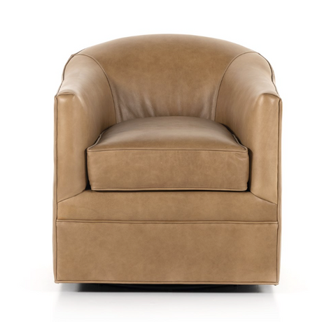 Quinton Swivel Chair - Ontario Taupe