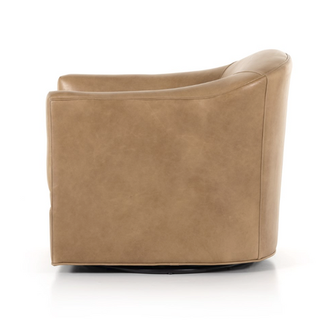 Quinton Swivel Chair - Ontario Taupe