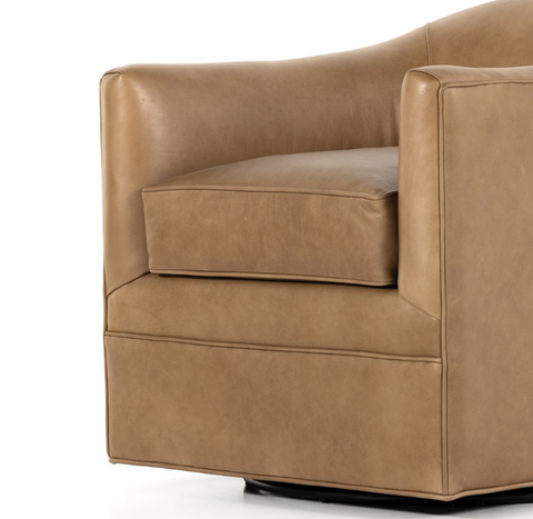 Quinton Swivel Chair - Ontario Taupe