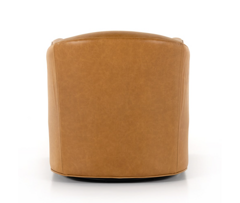 Quinton Swivel Chair - Ontario Camel