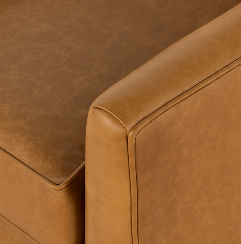 Quinton Swivel Chair - Ontario Camel