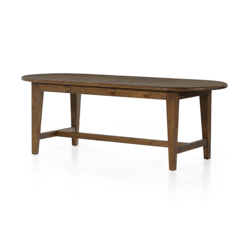 Alfie Dining Table 87" - Waxed pine