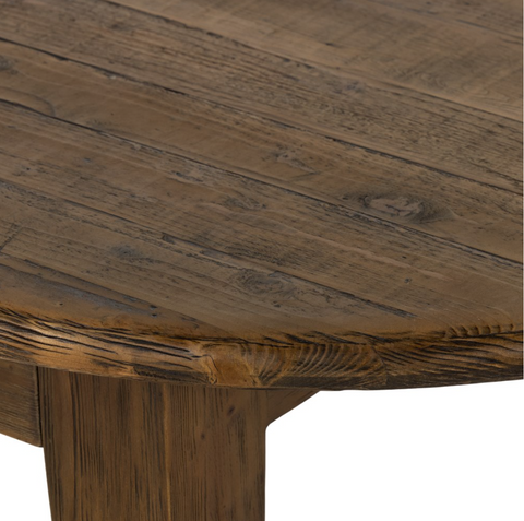 Alfie Dining Table 110" - Waxed pine