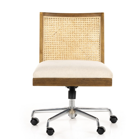 Antonia Cane Armless Desk Chair - Toasted Nettlewood