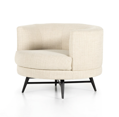 Carmela Swivel Chair - Irving Taupe