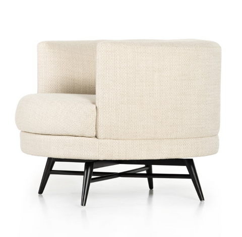 Carmela Swivel Chair - Irving Taupe