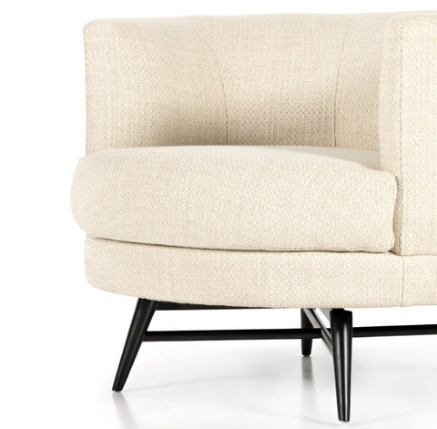Carmela Swivel Chair - Irving Taupe