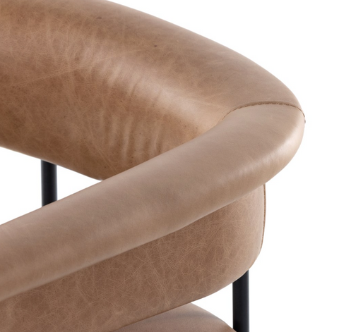 Carrie Bar Stool - Chaps Saddle