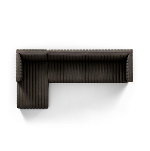 Augustine 2Pc LAF Sectional- 126" - Deacon Wolf