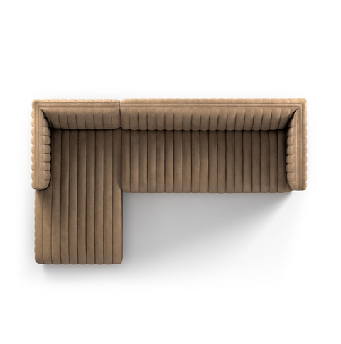Augustine 2Pc LAF Sectional- 105" - Palermo Drift