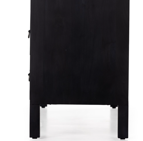 Isador 6 Drawer Dresser-Black Wash Poplar