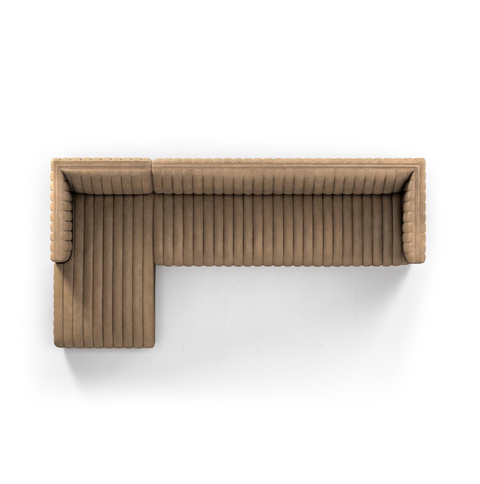 Augustine 2Pc LAF Sectional- 126" - Palermo Drift