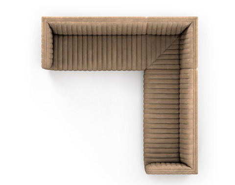 Augustine 3Pc Sectional- 105" -Palermo Drift