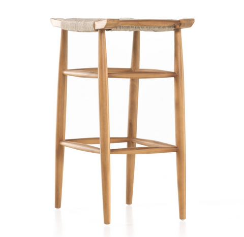 Robles Outdoor Bar Stool-Vintage Natural