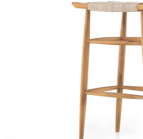 Robles Outdoor Bar Stool-Vintage Natural
