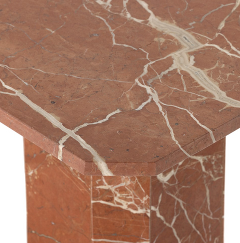 Edina Coffee Table Small- Rusty Marble