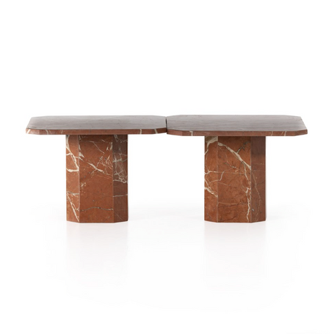 Edina Coffee Table Small- Rusty Marble
