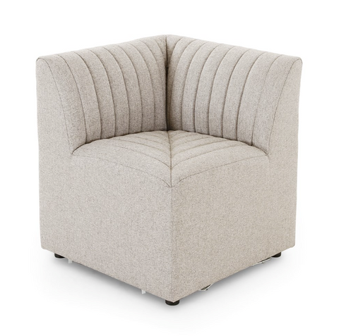 Augustine Corner Dining Chair - Orly Natural