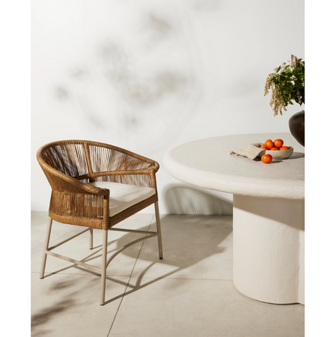 Irving Outdoor Dining ArmChair - Texture Sand