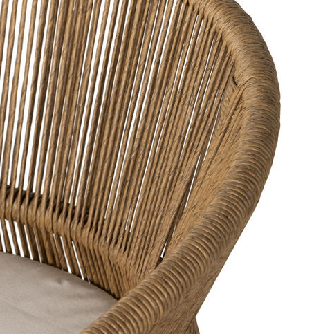 Irving Outdoor Dining ArmChair - Texture Sand