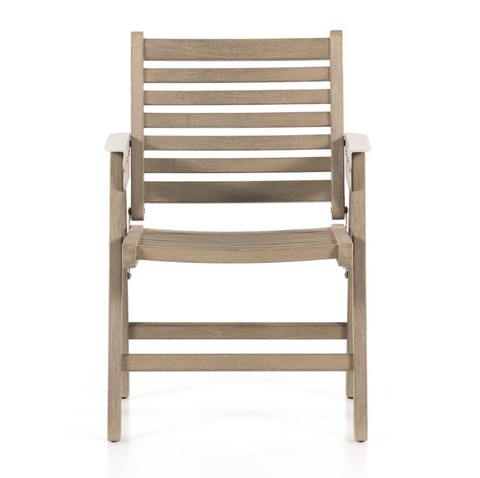 Pelter Outdoor Dining Chair-Washed Brown