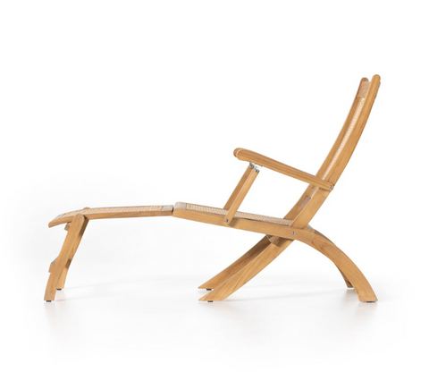 Jost Outdoor Chaise Lounge - Natural Teak