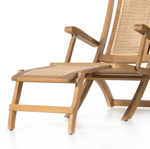 Jost Outdoor Chaise Lounge - Natural Teak