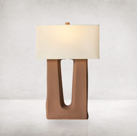 Cuit Table Lamp-Terracotta