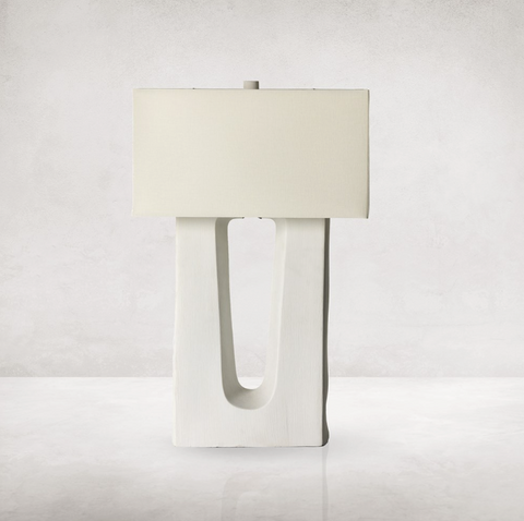 Cuit Table Lamp-Matte White